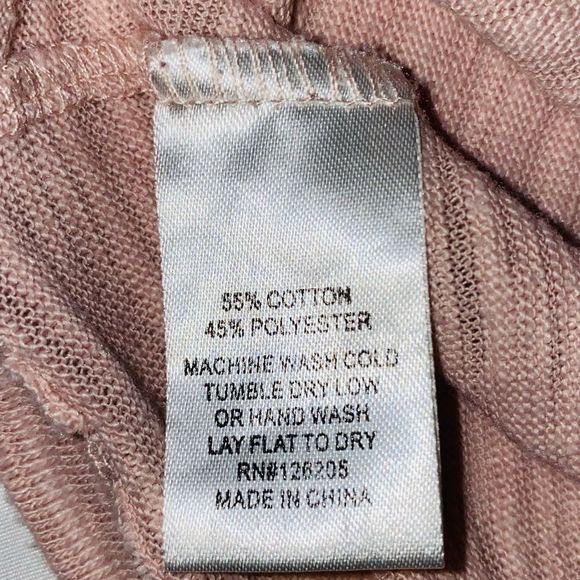 Pink sleeveless sheer 4dreamers tank top - Picture 3 of 8